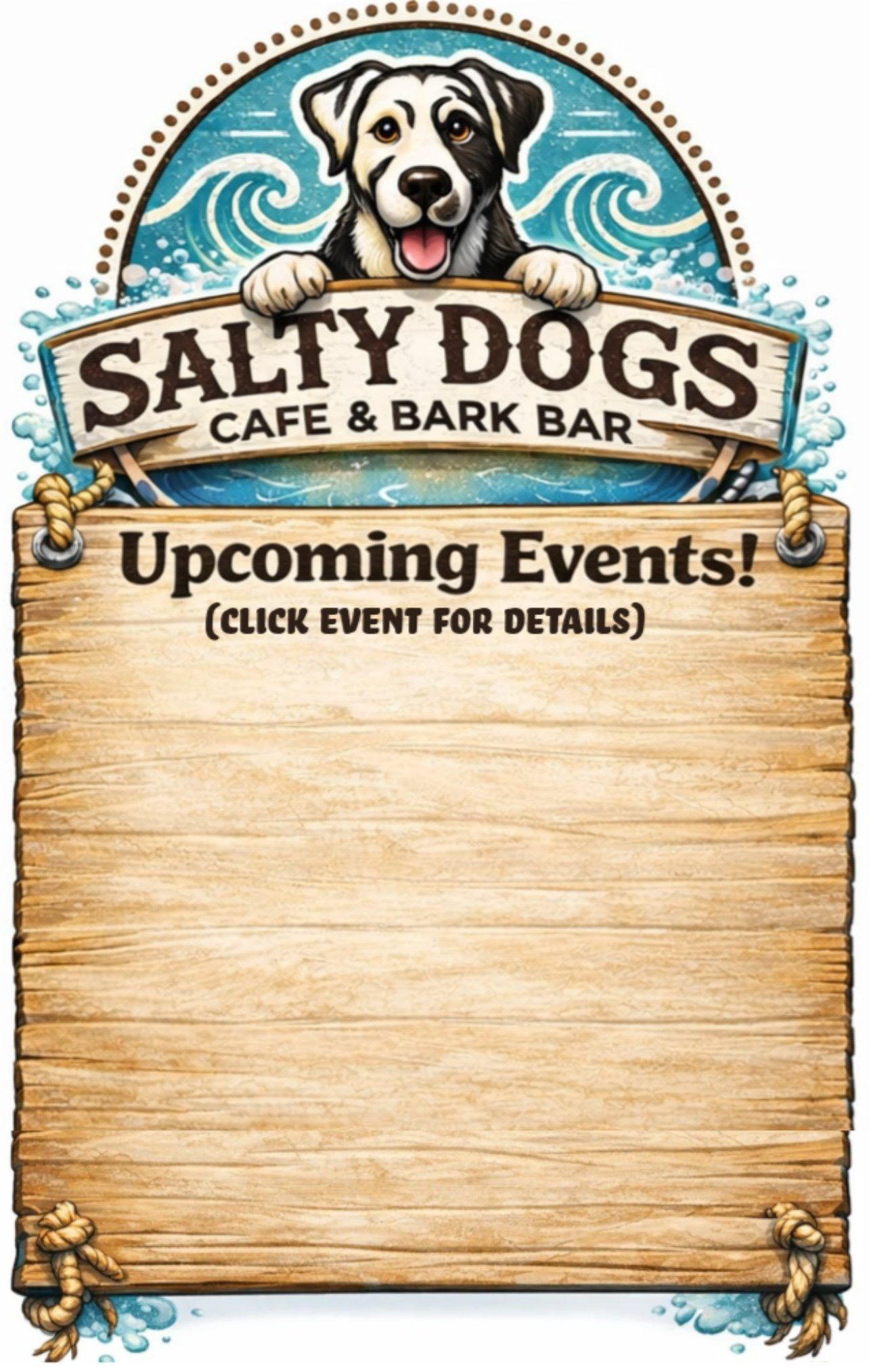 Upcoming Events board